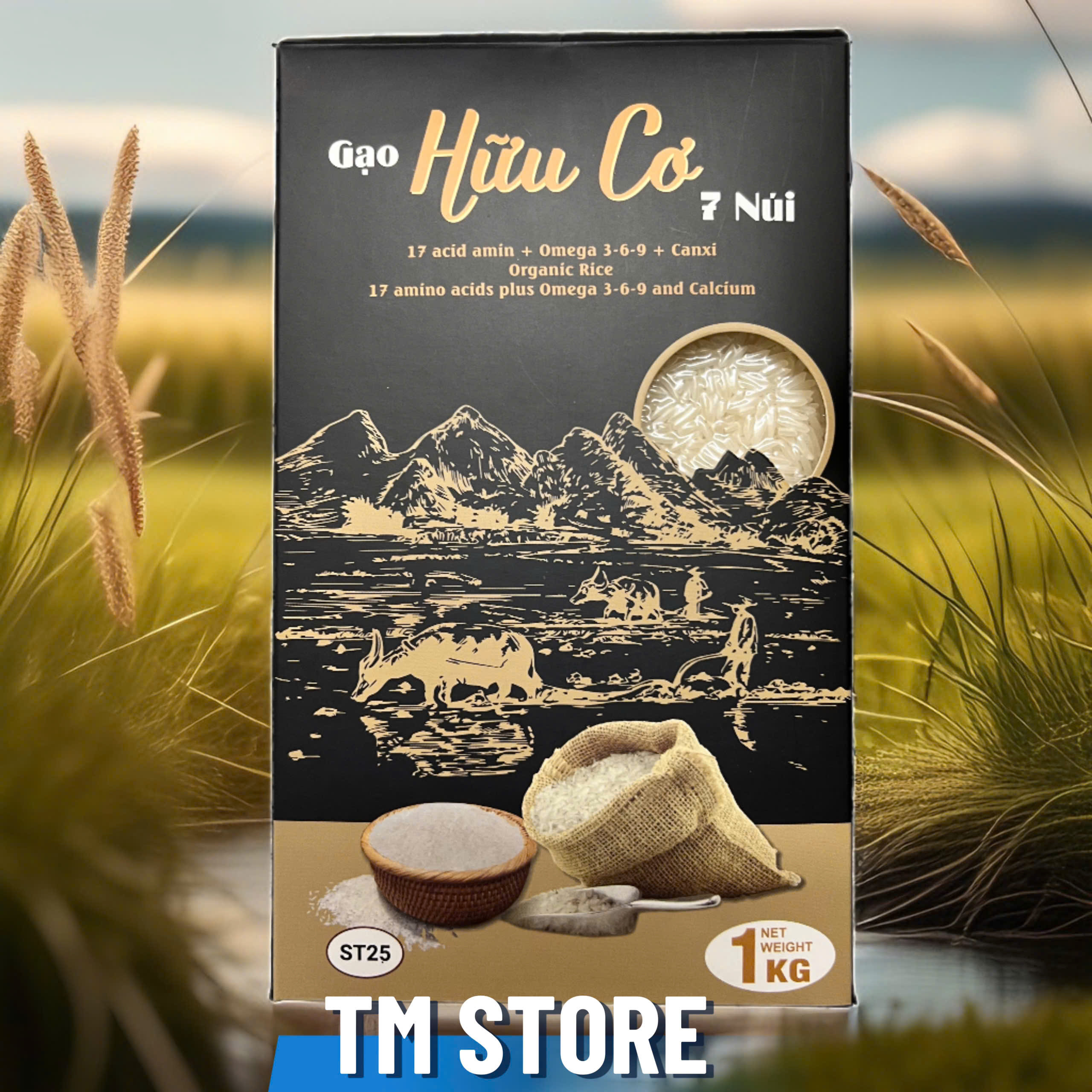 GẠO ST25 HỮU CƠ